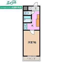 センエイハイツ B棟 1階/-