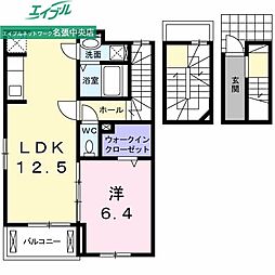ヴィラ アベニューB 3階/-