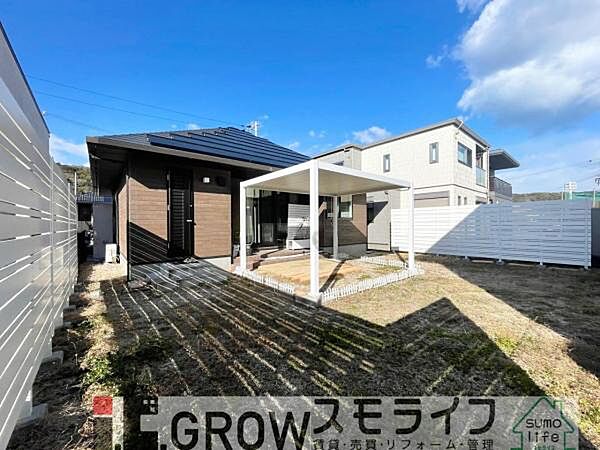 ゆったりと過ごせるお庭です。