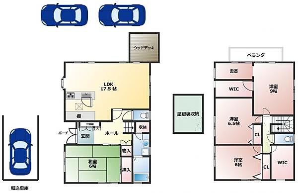 間取り図です。