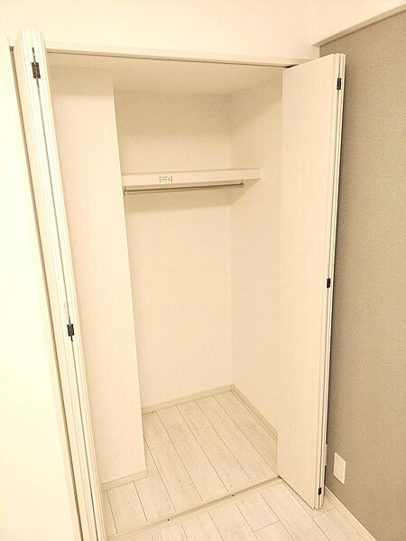 しっかりと収納も完備されています。