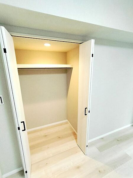 しっかりと収納も完備されています