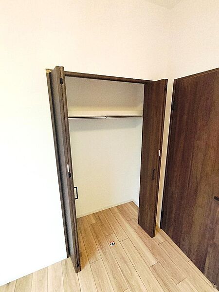 しっかりと収納も完備されています。