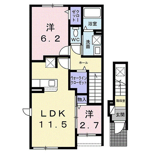 同じ建物の物件間取り写真 - ID:209005604692