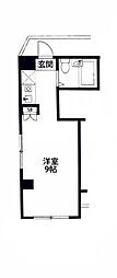 グレース邑 ワンルームの間取図画像