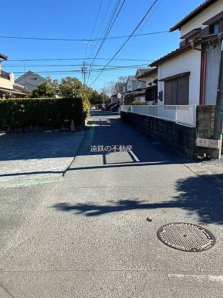 西側道路