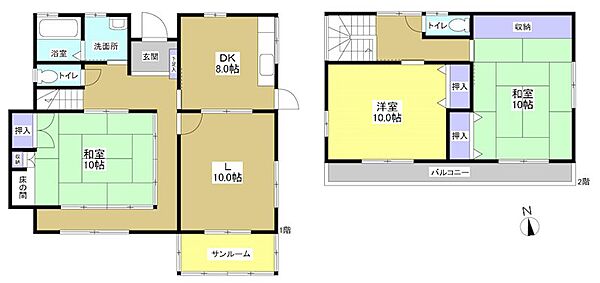 間取り：322000647759