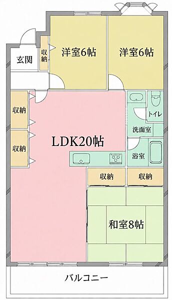 間取り：322000647760
