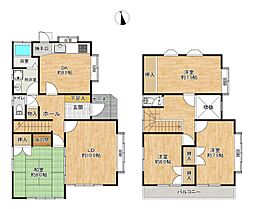 半田市有楽町7丁目 4LDKの間取り