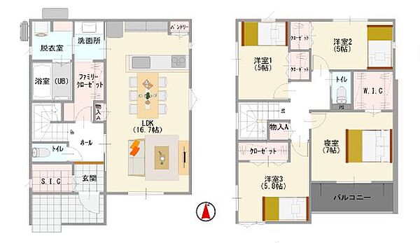 間取り：323000524651