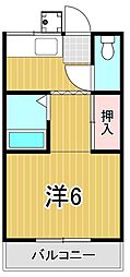 ヤマトハウス 1Kの間取図画像