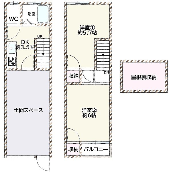 間取り：327001676364