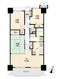 間取図画像 3LDK