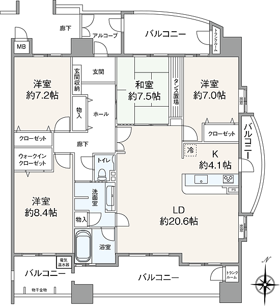 間取り：342000016228