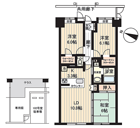 間取り：308000178686