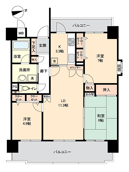 間取り：323000521617