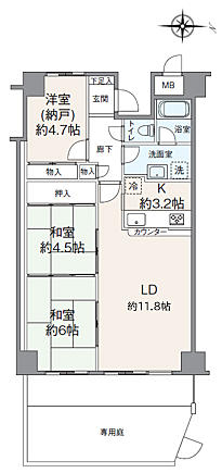 間取り：328000659454