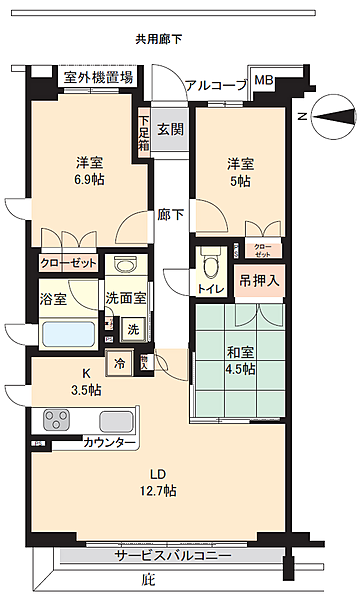 間取り：326000261313
