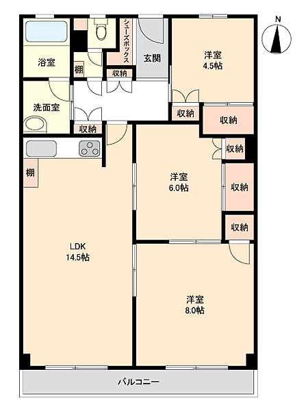 間取り：301000111142