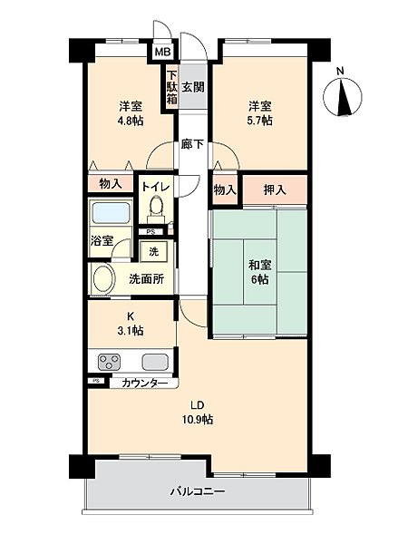間取り：323000516172