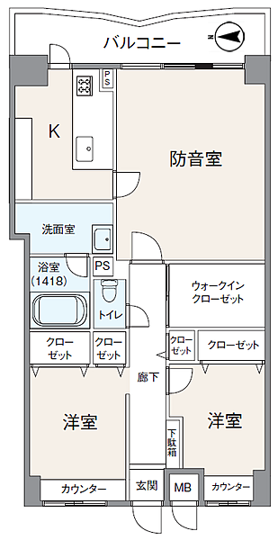 間取り：326000271654