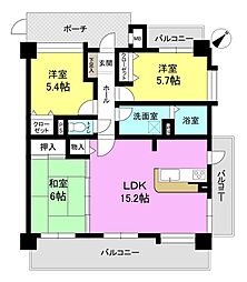 間取図画像 3LDK