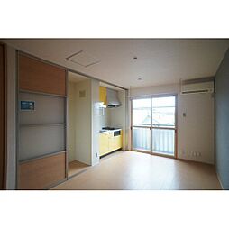 カーサＨＡＫＯＤＡ 205 2階ワンルームのリビング/ダイニング