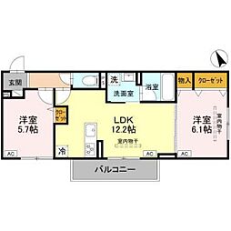 (仮)前橋市古市町賃貸住宅PJ 1階/102