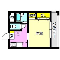 Ｃ’ｓテラス 2階/-