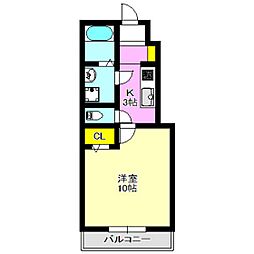 シャンブル カエデ 1階