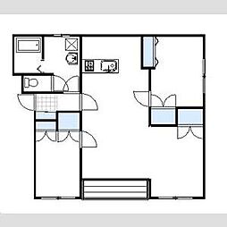 メゾン・ド・ノエル 2階3LDKの間取り