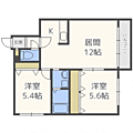SUNLINE山鼻2階7.8万円