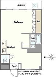 間取図画像 ワンルーム