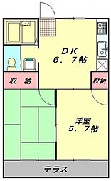 コーポアイド原宿の間取図画像