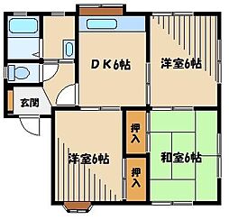 A-houseの間取図画像