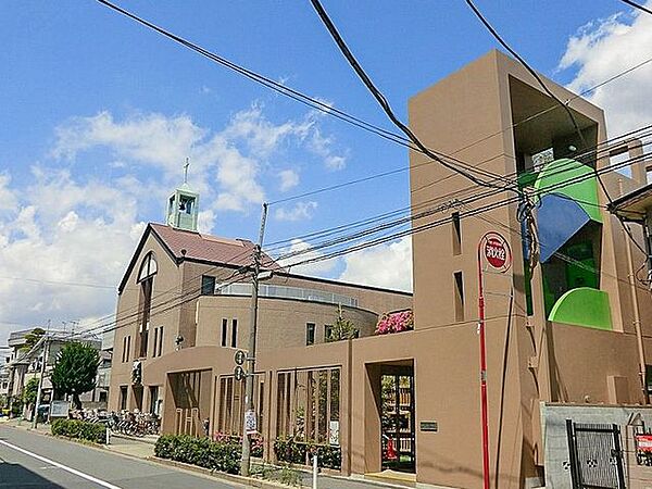 常盤台めぐみ幼稚園 徒歩7分。 520m