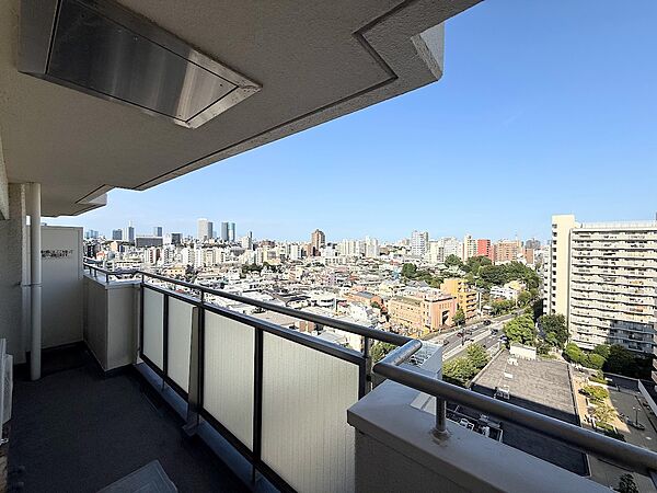 晴れた日には気持ちのいい青空とスカイツリーを遠望できます。※眺望は将来にわたって保証するものではありません。