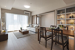 ザ・クレストタワー 2LDKのリビング/ダイニング