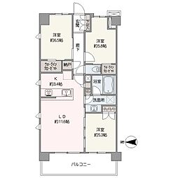間取図画像 3LDK