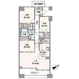 間取図画像 3LDK