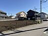 外観：【現地土地写真】JR相模線「上溝」駅まで徒歩33分、神奈川中央交通バス「田名バスターミナル」停まで徒歩5分です。大通りへのアクセスも良好です。