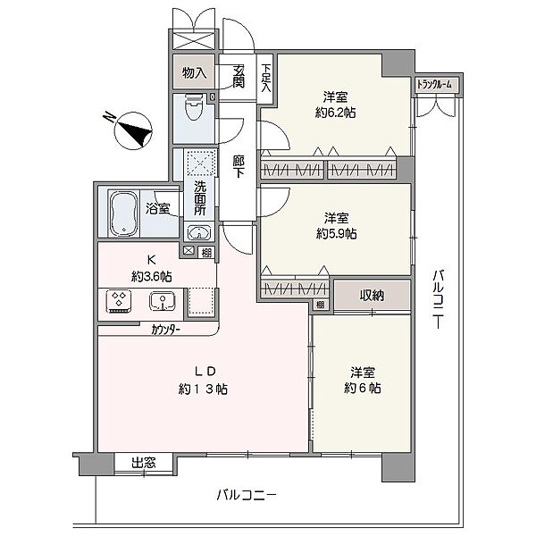 間取り：313004918555