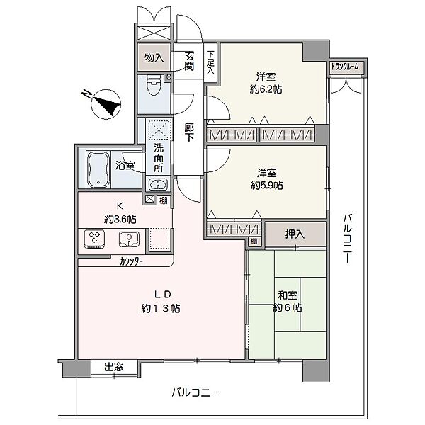 間取り：313004918555