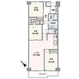 間取図画像 3LDK