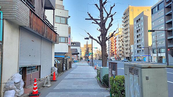 前面道路