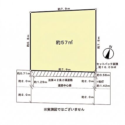 【区画図】前面...