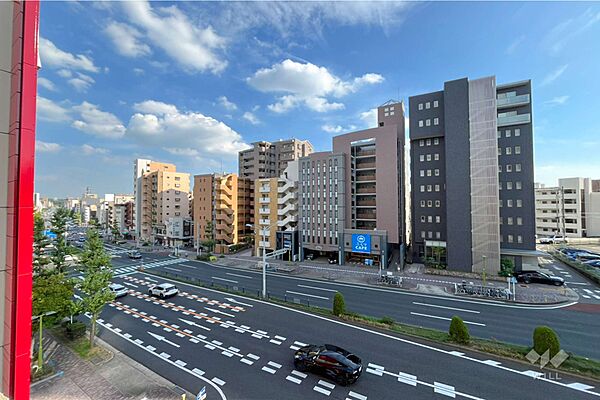 バルコニーからの眺め（南東方向）［2025年9月16日撮影］