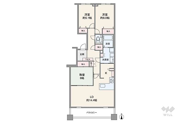 間取り：323000474426