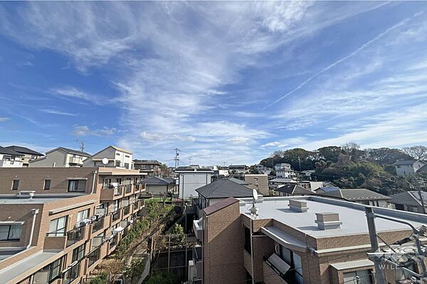 バルコニーからの眺め（東方向）［2026年1月20日撮影］