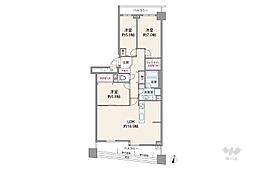 間取図画像 3LDK